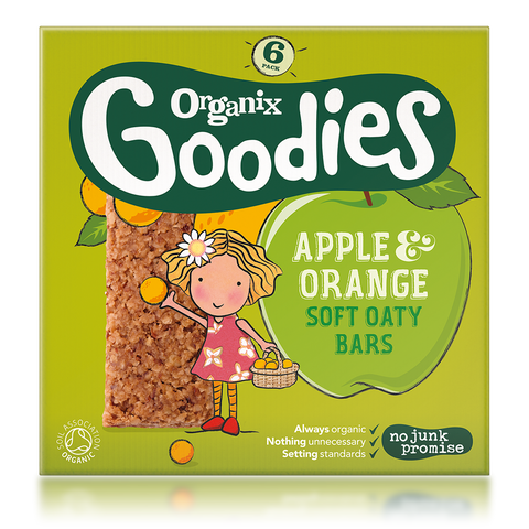 apple & orange soft oaty bars
