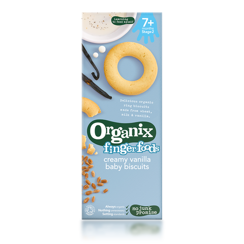 creamy vanilla baby biscuits